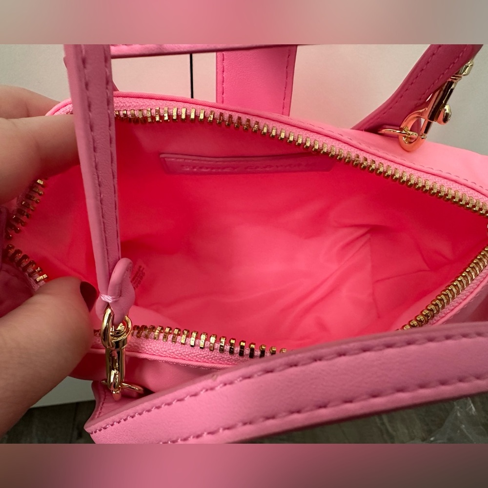 NWOT Stoney Clover Lane Pink Pouchette Crossbody Bag 02 - Picture 6 of 7
